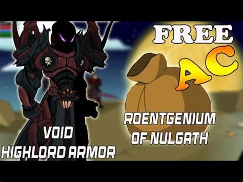 AQW HOW TO GET ROENTGENIUM OF NULGATH & VHL .